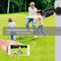 BESDER 4K 8 Мп H.265 наружная водонепроницаемая IP-камера 2 Мп ИК Ночное Видение мультипросмотр Plug & Play Обнаружение движения CCTV