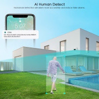 Besder 8MP 5MP PTZ Wi-Fi IP-камера Аудио Обнаружение человека 1080P Водонепроницаемая IP-камера безопасности Автоматическое отслеживание P2P Видеонаблюдение