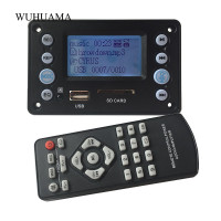 Плата декодера MP3 с ЖК-дисплеем, 5 В, с поддержкой Bluetooth 4,2, аудиоресивер APE FLAC WMA WAV