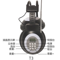 四六级考试英语听力耳机 学生校园无线调频收音机雅炫t3