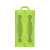 Силиконовый чехол с двойной батареей, чехол для телефона 18650, чехол для аккумулятора, Силиконовый противоударный чехол для телефона