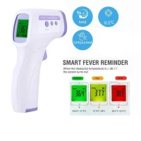 Бесконтактный цифровой ЛОБНЫЙ термометр/Пальчиковый Пульсоксиметр для взрослых, детей и младенцев