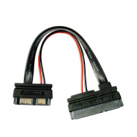 7 + 15pin до 7Pin + 6pin 6 дюймов Slim Line 13 Pin SATA Male к 22 pin SATA Female кабель-адаптер SATAIII кабель