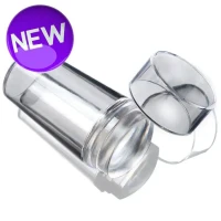 Двойной штамп для стемпинга и дизайна ногтей, силиконовый