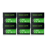 Rosso Caffe Macho Набор из 6 упаковок капсульного кофе совместимого с кофемашинами Nespresso Original Line