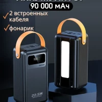 Power Bank внешний аккумулятор 90000 mAh с быстрой зарядкой