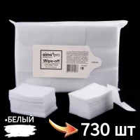 Салфетки безворсовые 730шт,белый