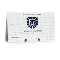 Матирующие салфетки для лица 100 штук