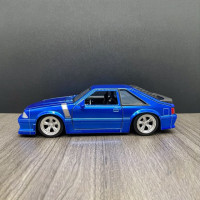 Игрушечный автомобиль JADA 1:24 Ford Mustang GT 1989, литой и игрушечный автомобиль, модель автомобиля, миниатюрная модель автомобиля в масштабе, игрушки для детей