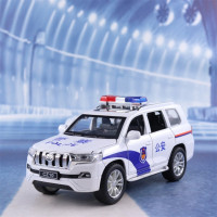 Nicce 1:32 Toyota Prado сплав модель полицейской машины высокая имитация внедорожника специальные полицейские игрушки для детей Подарки F288