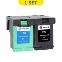 KMCYinks совместим с HP 129 135 для HP 129 для принтера hp 135 Photosmart C4140 C4150 C4170 C4173 C4175 C4180 C4183 C4188 C4190