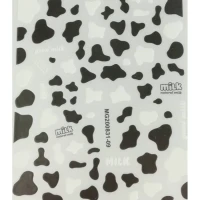 Наклейки для дизайна ногтей - пятна, цвет черный и белый,1уп