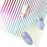 Наклейки для ногтей голографические