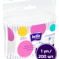 Ватные палочки bella cotton, 200 шт./ белла