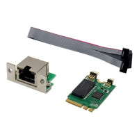 Мини PCIE сетевая карта M.2 A + E к RTL8111F гигабитная Ethernet-карта с одним портом RJ45 Ethernet Сетевая карта