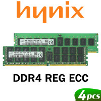 Hynix DDR4 ОЗУ 8 ГБ 16 ГБ 32 ГБ 64 Гб PC4 2133 МГц 2400 МГц 2666 МГц 2400T или 2133P 2666 в 3200 ECC REG Серверная память с поддержкой X99