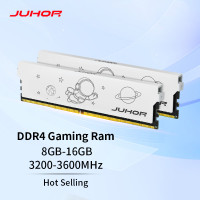Оперативная память JUHOR DDR4 8 Гб 16 Гб 3200 МГц 3600 МГц Память ОЗУ DDR4 Samsung чип памяти DIMM для настольного компьютера