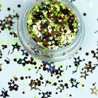 Дизайн для ногтей"Magic Stars" #12 в банке, 1 шт.