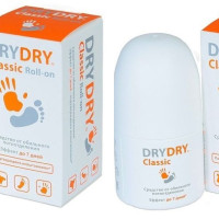 DRY DRY Classic Roll-on набор: средство от потливости подмышек и запаха / антиперспирант от повышенного потоотделения, гипергидроза для мужчин и женщин ДРАЙ ДРАЙ Классик шариковый дезодорант, 35мл 2шт
