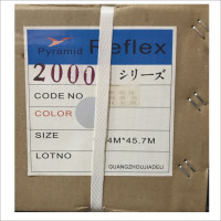 金字塔2000喷绘反光膜  弱溶剂反光膜  红色喷绘反光膜 黄色喷绘