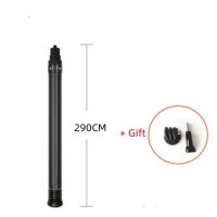 Супердлинная невидимая селфи-палка из углеродного волокна 3 м для камеры Insta360 X3/X2/Action 4/3/Gopro 12