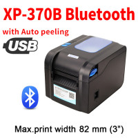 Принтер Xprinter 80 мм, принтер для печати чеков, штрих-кодов, QR-кодов, принтер xp 365b 370B, USB, Bluetooth