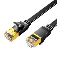 Ethernet-Кабель Cat 7, Cat7, высокоскоростной плоский гигабитный кабель STP RJ45 LAN, 10 Гбит/с, 1250 Мб/с, сетевой кабель, патч-код, стандартный