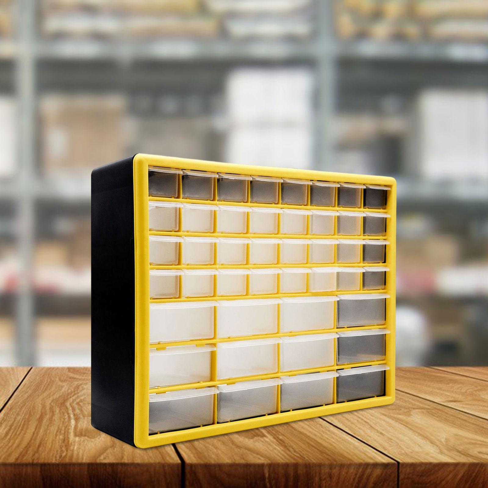 Small Parts Organizer Plastic hardware parts and Craft Cabinet for Tools