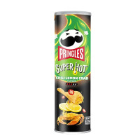 Чипсы Pringles со вкусом лимона и краба острые, 110 г, Китай