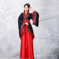 Hanfu Национальный стиль, мужская старинная традиционная китайская одежда для косплея для женщин, одежда Hanfu, женское сценическое платье