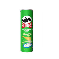 Чипсы Pringles со вкусом сметаны и лука, 110 г, Китай