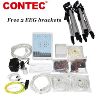 CONTEC KT88-1016 EEG 16-канальная цифровая система отображения EEG, Brain electric, Бесплатные 2 штатива