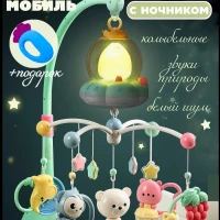 Музыкальный мобиль в кроватку для новорожденных