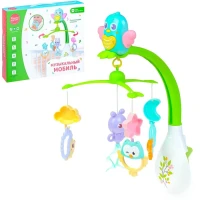 Карусель музыкальная  в кроватку с игрушками