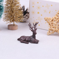 1pc Miniature Miniature Plastic Sika Deer State