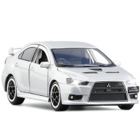 1:32 Mitsubishis Lancer Evolution X10 модель автомобиля из сплава, литая металлическая Игрушечная модель автомобиля, коллекция моделей, детские подарки