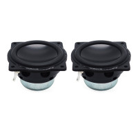 2 шт. 2-дюймовые портативные мини-динамики 4 Ом 20 Вт полный диапазон 58 мм Bluetooth-динамик для домашнего кинотеатра своими руками