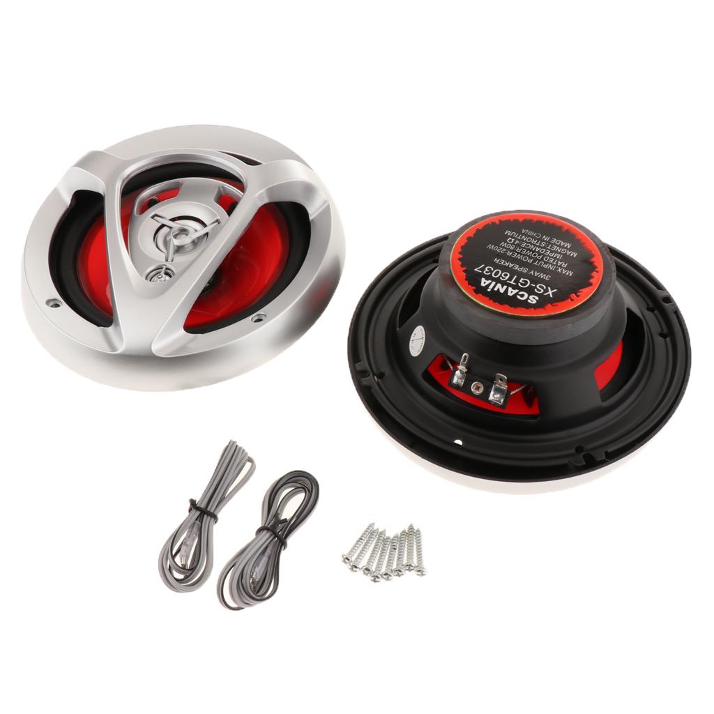 2pc 220W Car Coaxial Speaker Vehicle Door Auto System