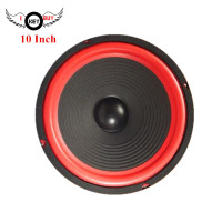 1 шт. 10-дюймовый автомобильный низкочастотный динамик 4 Ом с красной пеной