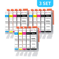 Чернильный картридж kmcyink PGI-520 XL для принтера Canon PIXMA iP3600, ip4600, ip4700, MP540, MP550, MP560, MP620, MP630, MP640