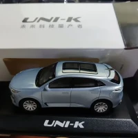 Модель автомобиля из сплава в масштабе 1/43, Changan UNI-K Unik SUV, коллекция игрушек, сувенирные украшения, демонстрация