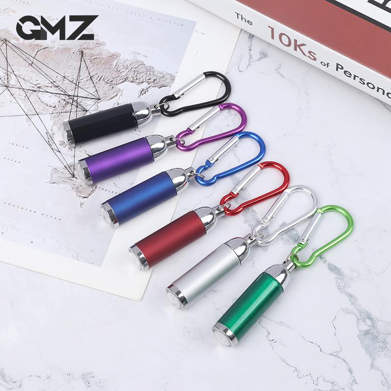 Portable Torch Keychain Light Tube Mini Pocket LED Light Tube Keyring Super Small Hand Light Camping Lamp