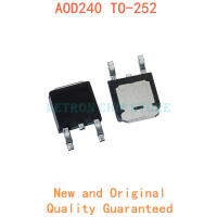 Оригинальная и новая ИС, 10 шт., AOD240 TO-252, D240 TO252, MOSFET N-CH, 40 в, 23 а