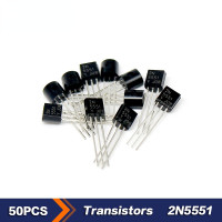 50 шт. 2N5551 NPN транзисторы 160 в 600 мА TO-92 Триод новый оригинальный Бесплатная доставка