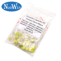 Набор конденсаторов коррекции 50 шт./партия, 10 значений каждый 5 шт. 100 в 102J 152J 332J 472J 103J 333J 473J 104J 224J 474J