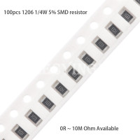 100 шт. 1206 SMD резистор 0R ~ 10M 1/4W 0 1 10 5% 100 150 220 330 Ом 1K 470 K 10K 2,2 K 1M 0R 1R 10R 100R 150R 220R 330R 470R