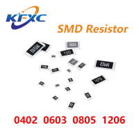 Резистор SMD 1% 0402 0603 0805 1206, 1R 3R 4.3R 5.2R 6.8R 7.5R 1 K 2K 3K 4,3 K 5,1 K 10K 20K 30K 43K 100K 200K 470, 100 шт.