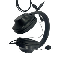 Наушники с двусторонней радиосвязью, наушники с микрофоном Boom, совместимые с Kenwood Baofeng UV-5R Puxing, Quansheng Wouxun