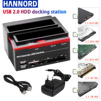 Док-станция Hannord для жестких дисков 2,5/3,5 дюйма, USB Type C