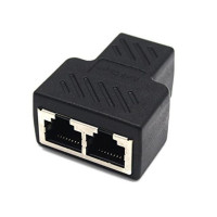 Разветвитель RJ45 с 1 на 2 портами «мама», CAT5/cat 6